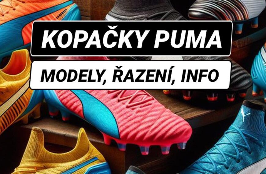 kopačky Puma, modely, řazení, informace