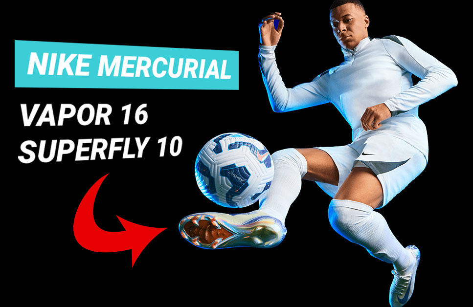 Nike Mercurial Superfly 10 a Vapor 16 kopačky