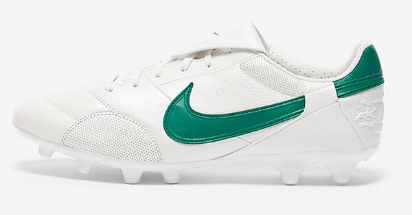 nike premier 3 bílo zelené