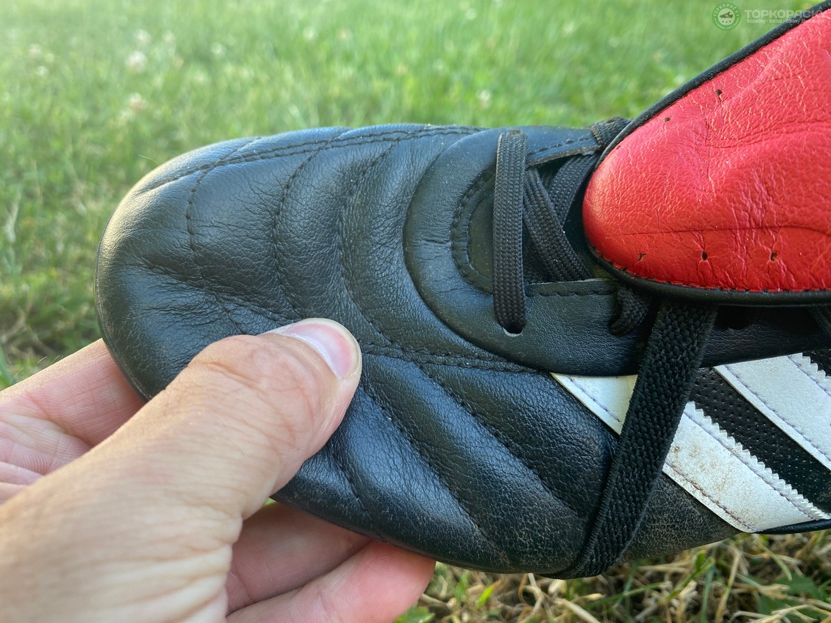 kozene-kopacky-38 kožené kopačky adidas Copa Gloro 2 svršek