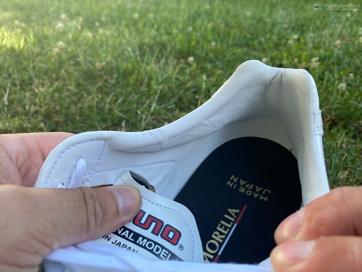 kozene-kopacky-75 Mizuno Morelia II Made in Japan - oblast paty uvnitř