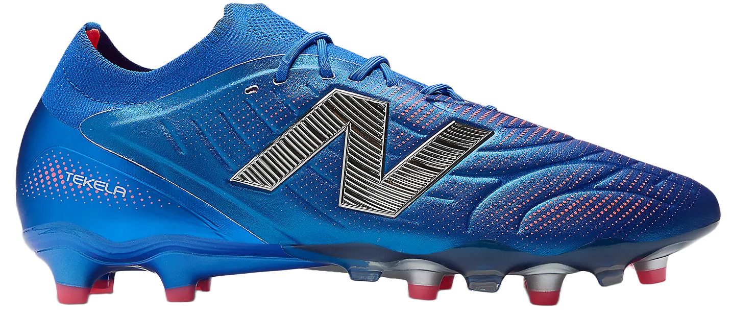 Kopačky New Balance New Balance Tekela Elite Low Laced v5 FG modrá