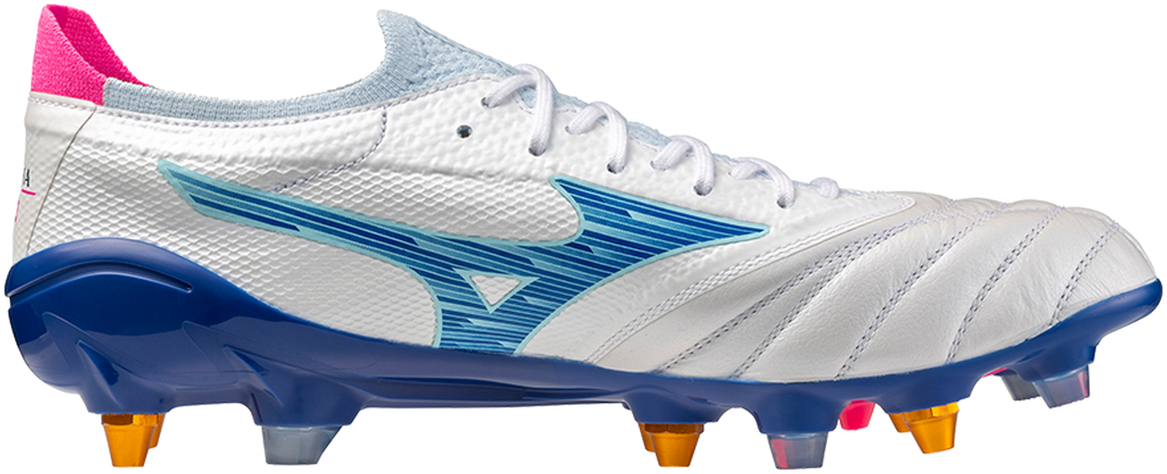 Kopačky Mizuno Mizuno Morelia Neo IV Beta Elite Mixed SG bílá
