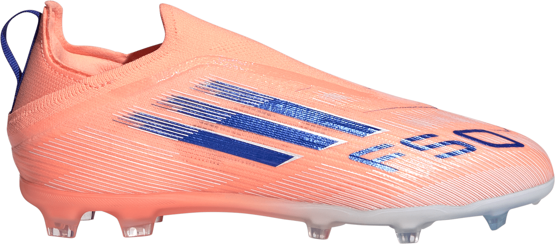 Kopačky adidas F50 Elite Laceless FG Kids oranžová