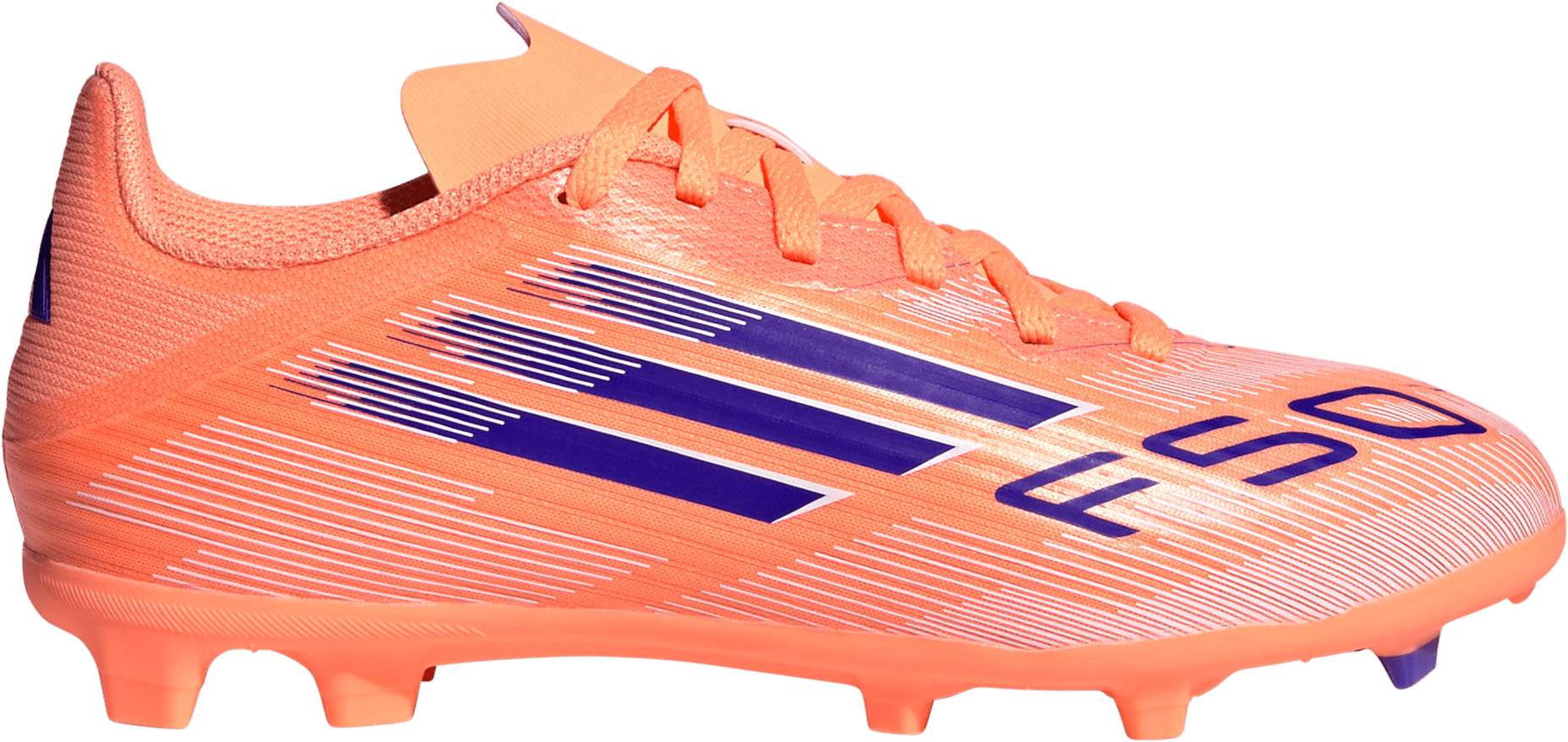 Kopačky adidas F50 League FG/MG Kids oranžová