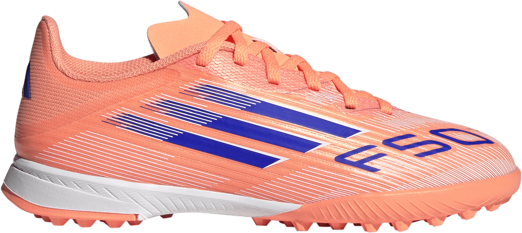 Kopačky adidas F50 League TF Kids oranžová