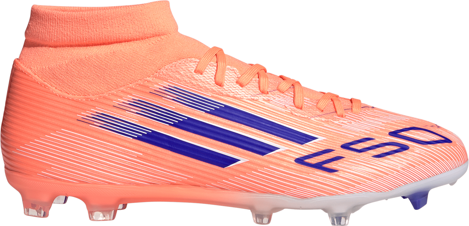 Kopačky adidas F50 League Mid FG/MG oranžová
