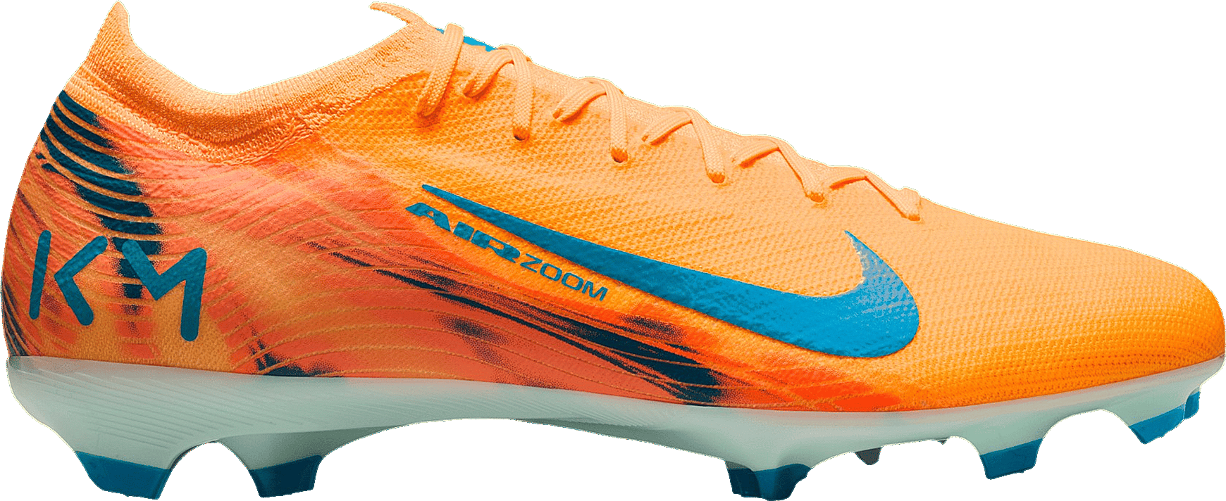 Kopačky Nike Mercurial Zoom Vapor 16 Pro "Kylian Mbappé" FG oranžová