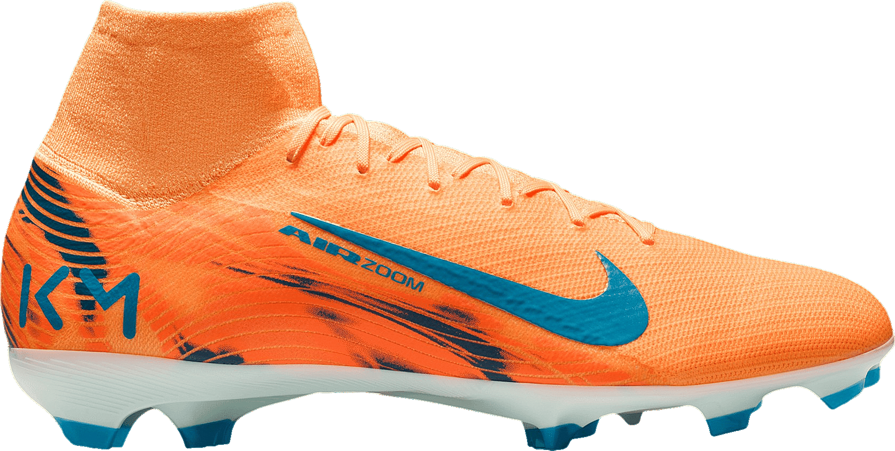 Kopačky Nike Zoom Mercurial Superfly 10 Pro "Kylian Mbappé" FG oranžová