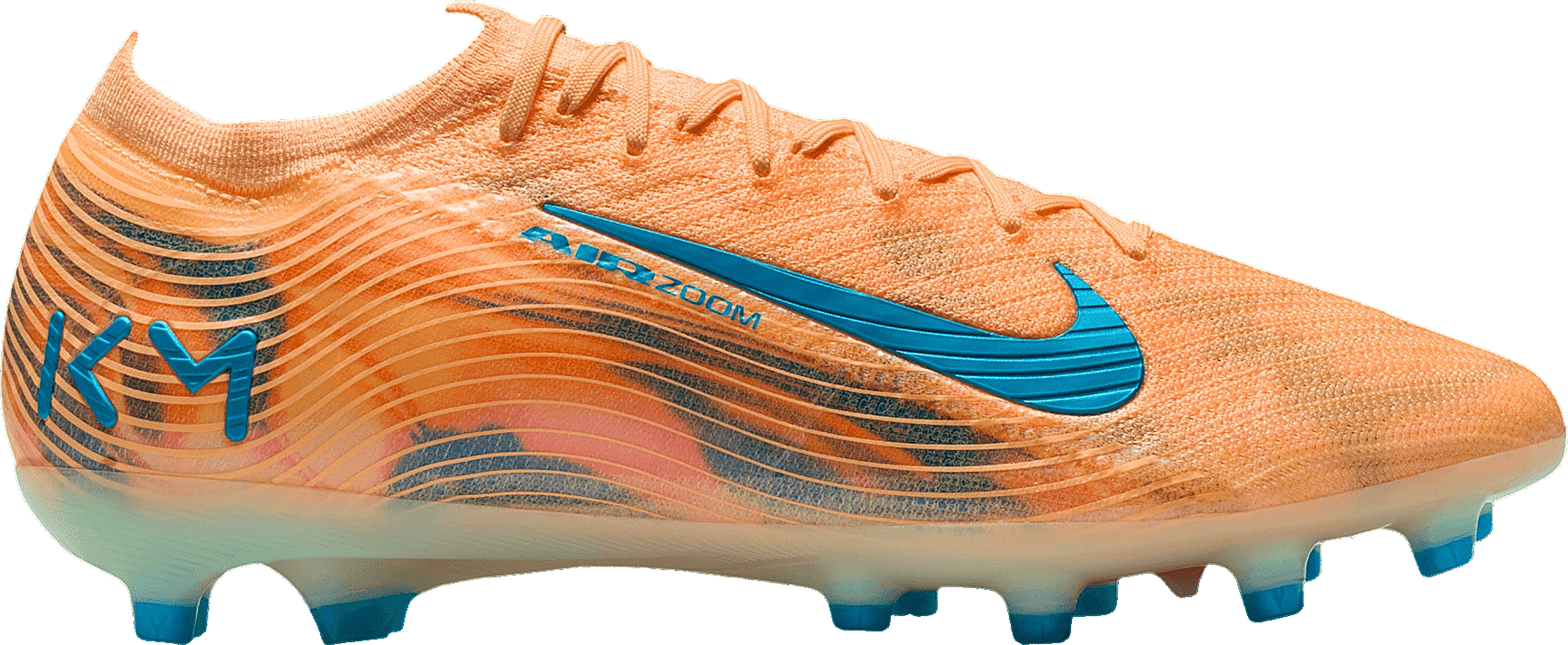 Kopačky Nike Zoom Vapor 16 Elite "Kylian Mbappé" AG-PRO oranžová
