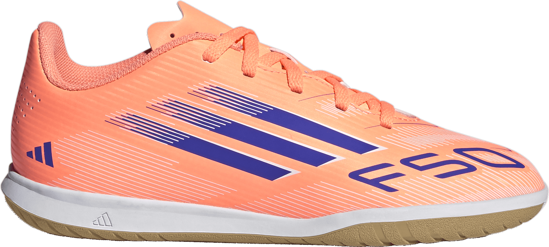 Sálovky adidas F50 Club IN Kids oranžová