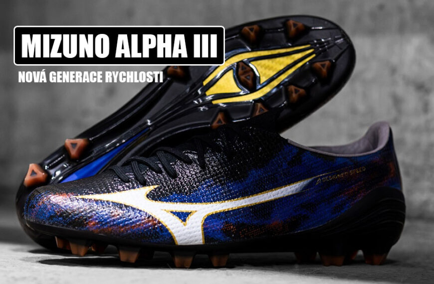 Mizuno Alpha III nová generace