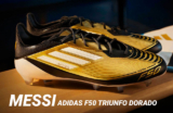 Triunfo Dorado – Messiho nové zlaté kopačky adidas F50